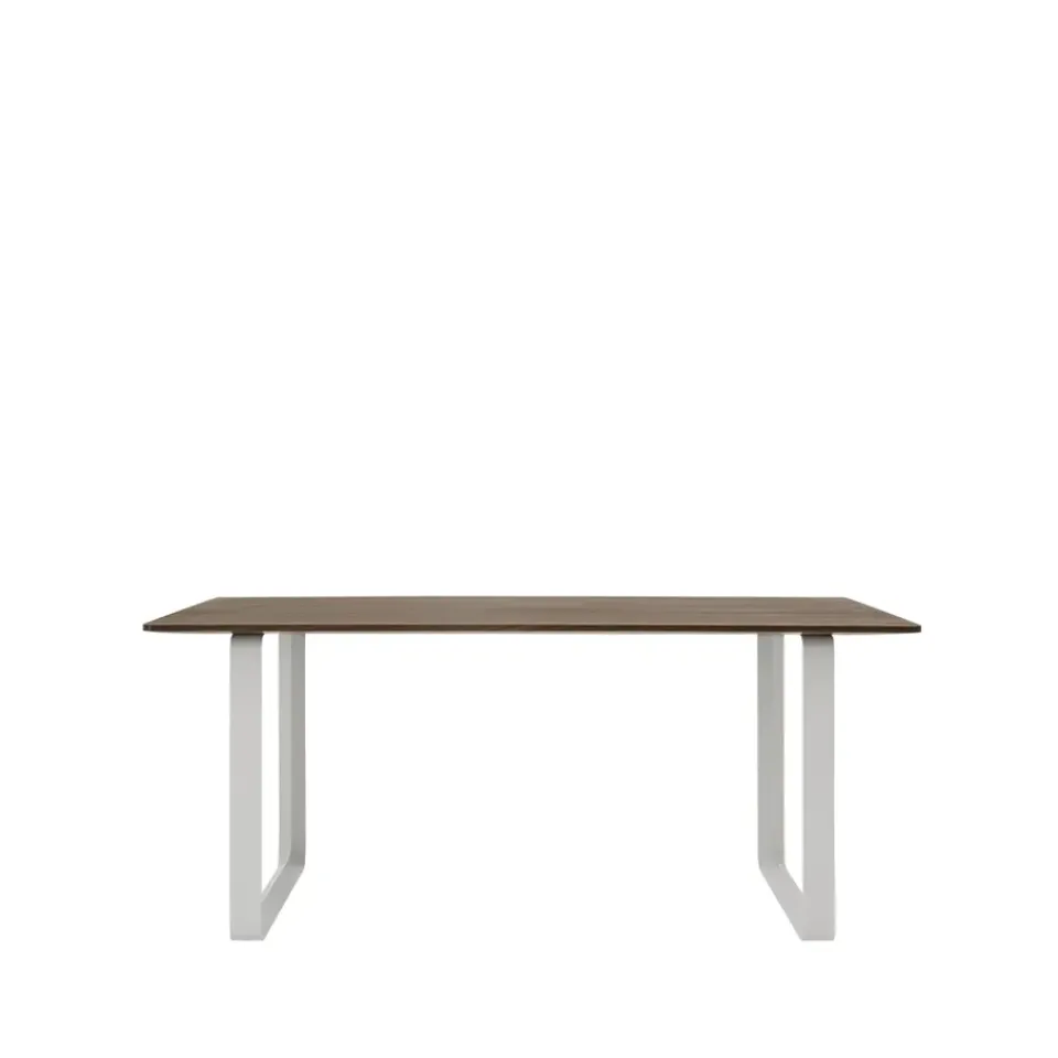 Muuto Dining Tables*70/70 dining table 170x85 cm, Solid smoked oak-Grey Beige