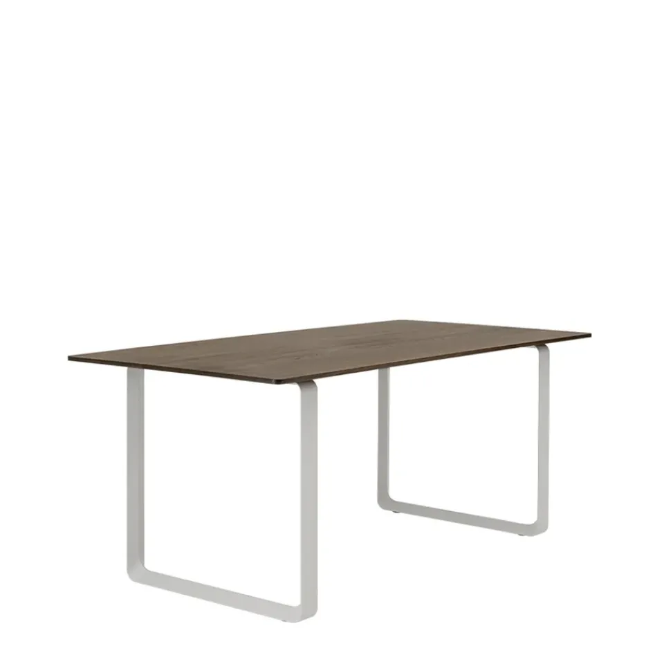 Muuto Dining Tables*70/70 dining table 170x85 cm, Solid smoked oak-Grey Beige