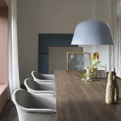 Muuto Dining Tables*70/70 dining table 295x108 cm, Solid smoked oak-Black Beige