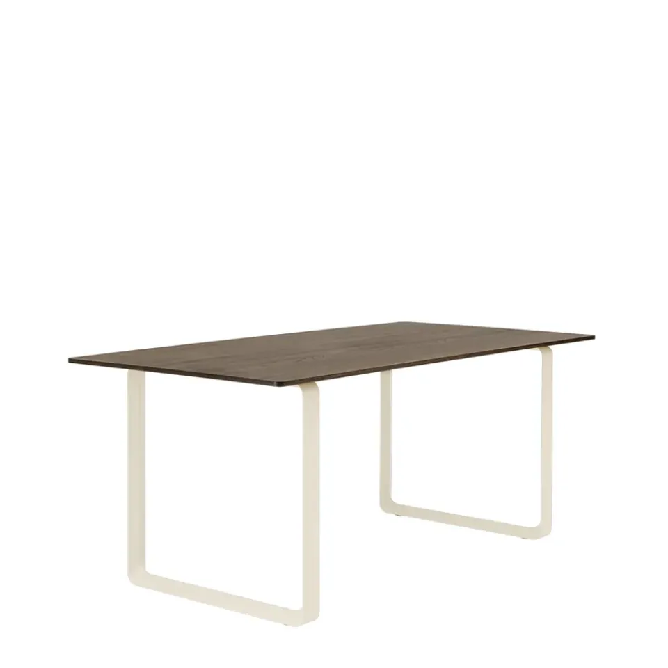 Muuto Dining Tables*70/70 dining table 170x85 cm, Solid smoked oak-Sand Beige