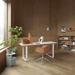 Muuto Dining Tables*70/70 dining table 170x85 cm, Solid smoked oak-Sand Beige