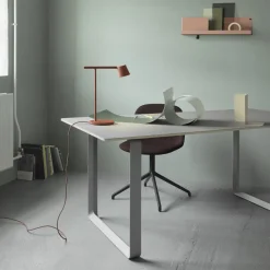 Muuto Dining Tables*70/70 dining table 170x85 cm, Solid smoked oak-Sand Beige