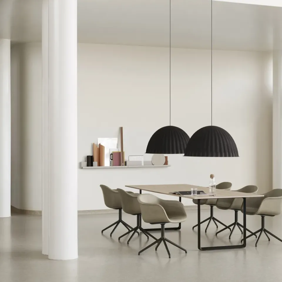 Muuto Dining Tables*70/70 dining table 295x108 cm, laminate-Plywood-Sand White