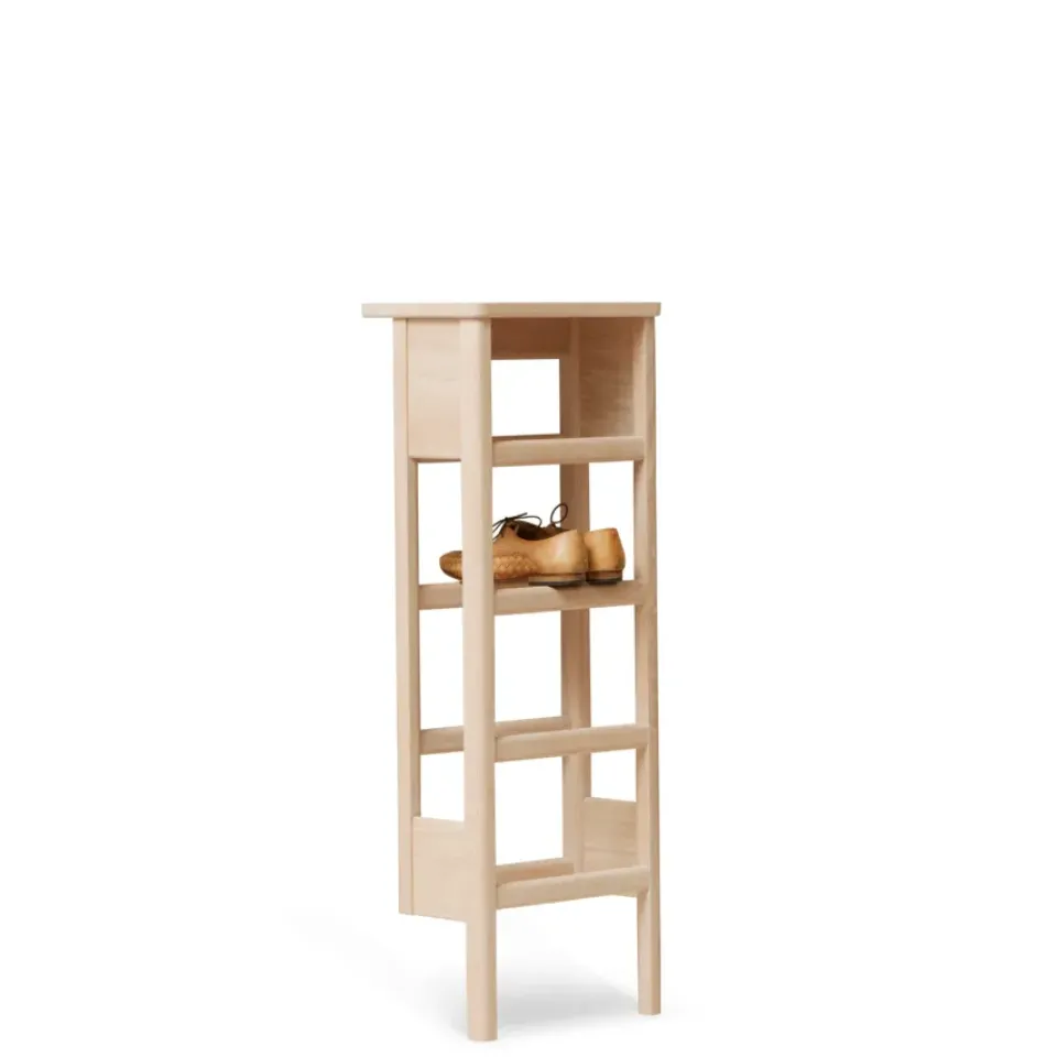 Form & Refine Shoe Racks*A Line shoe shelf 35x100 cm, White oak Beige