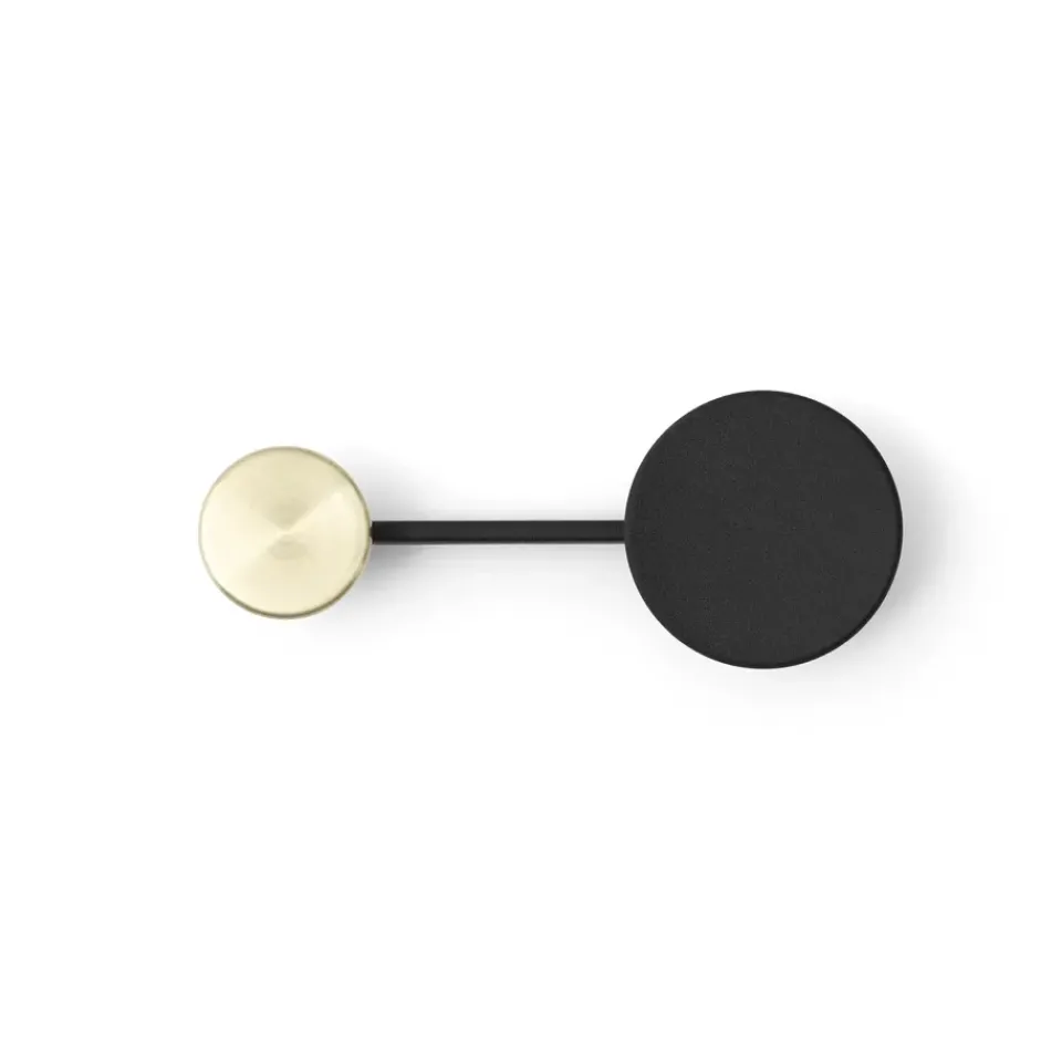 Audo Copenhagen Clothes Racks, Coat Stands & Hangers*Afteroom clothes hanger small, -brass Black