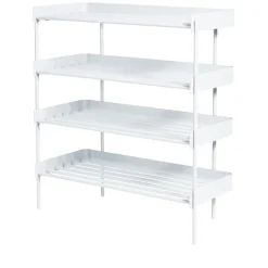 SMD Design Shoe Racks*Alfred shoe shelf, , extension White