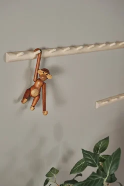 1898 Clothes Hooks & Hangers*Allsarp hook rack 9 hooks, Oak Beige
