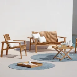 Cane-line Outdoor Lounge Furniture*Amaze lounge chair, Teak Brown