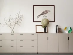 Mavis Dressers & Drawer Units*Aoko dresser double 6 drawers, lacquer White