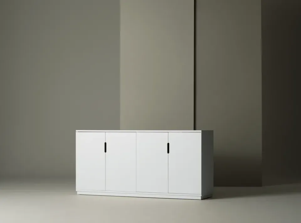 Mavis Dressers & Sideboards*Aoko sideboard 77x160 cm, lacquer White