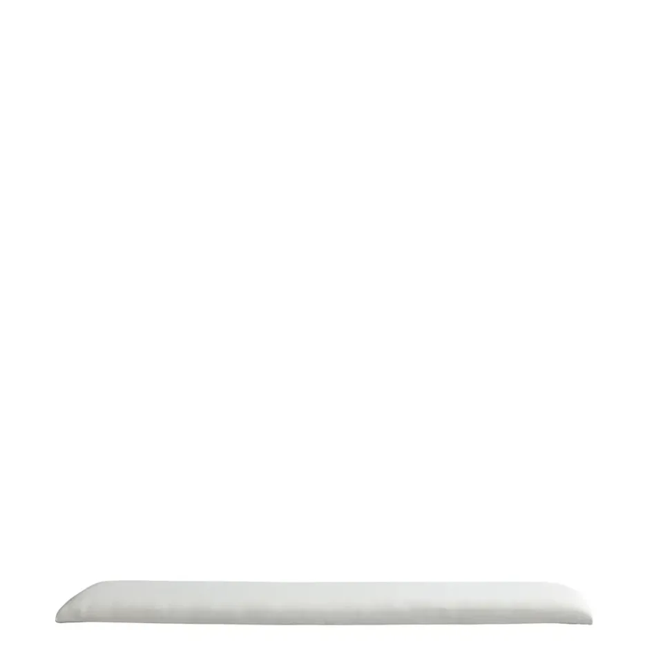 101 Copenhagen Seat Cushions & Pads*Arc bench cushion lin 35x120 cm, Linen White