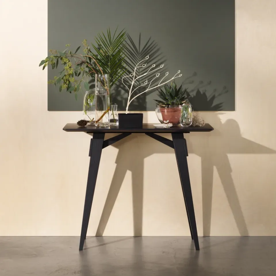 Design House Stockholm Side Tables*Arco side table L, Black