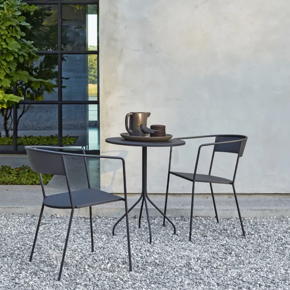 Skargaarden Table For Outdoor Use*Arholma Small table, Dark Grey