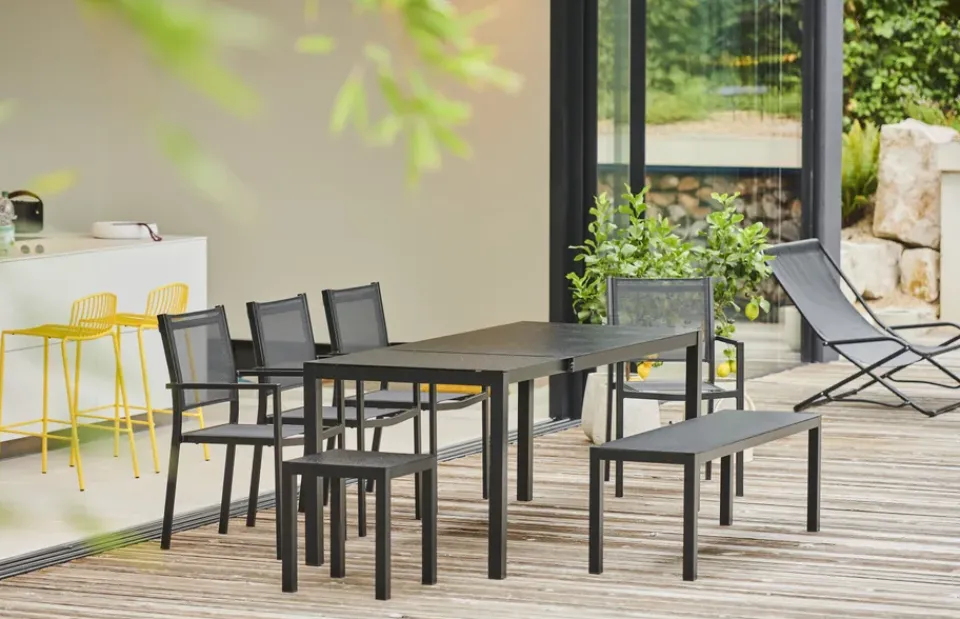 Fiam Balcony Furniture*Aria chair, Black