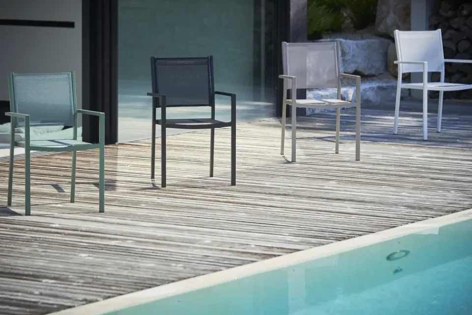 Fiam Balcony Furniture*Aria chair, Black