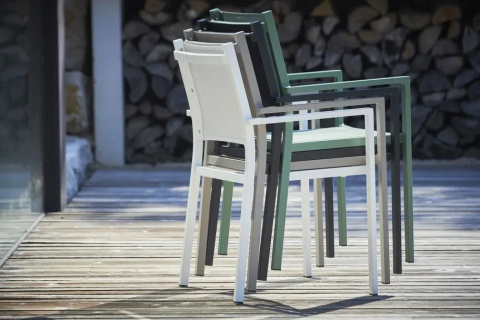 Fiam Balcony Furniture*Aria chair, Black