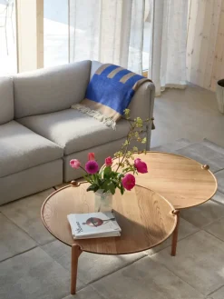Design House Stockholm Coffee Tables*Aria coffee table, Oak, Ø90x30 cm Brown