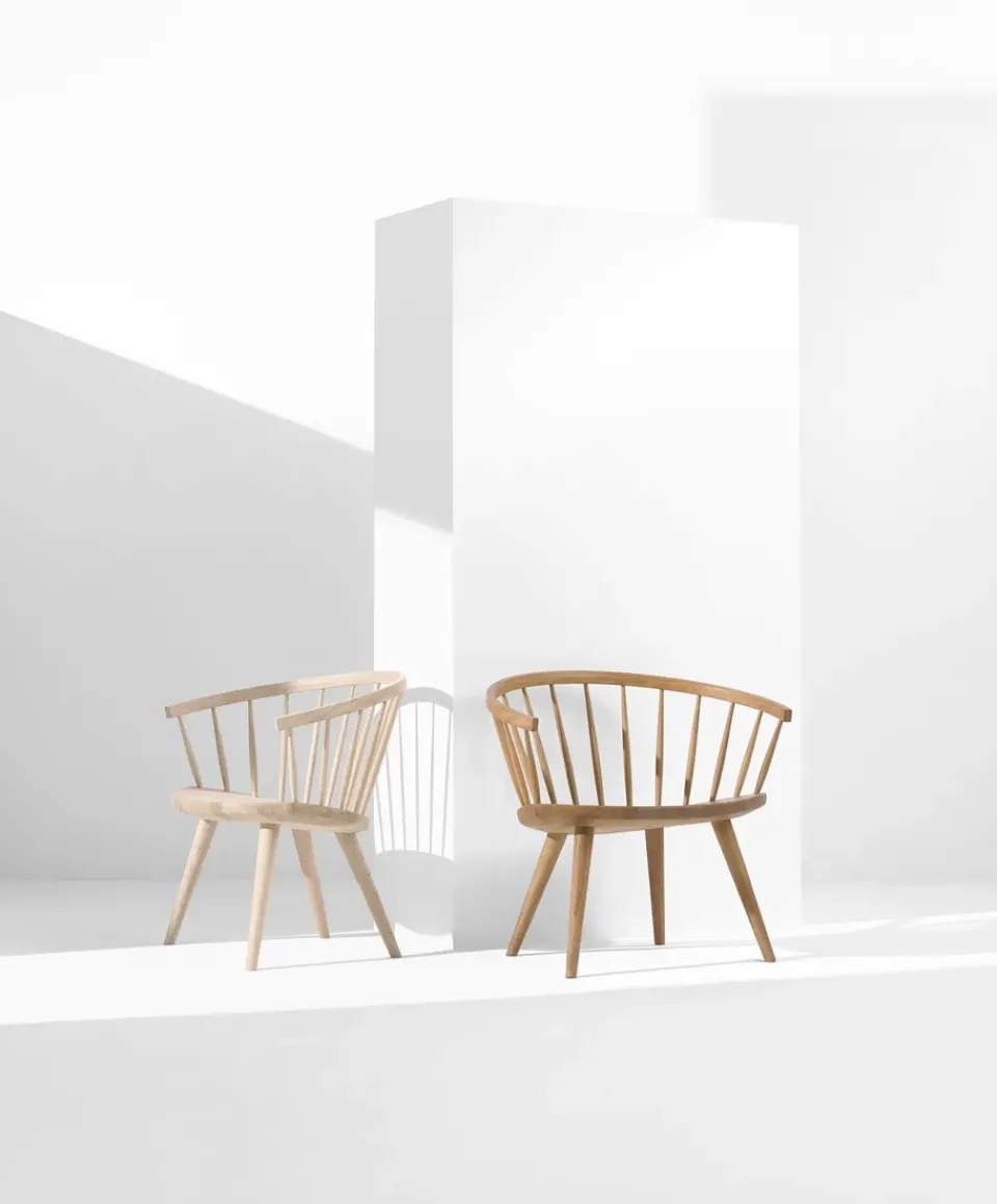 Stolab Armchairs & Footstools|Chairs*Arka lounges chair oak, Natural oil Beige