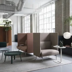 Muuto Coffee Tables*Around table large, Dark Green