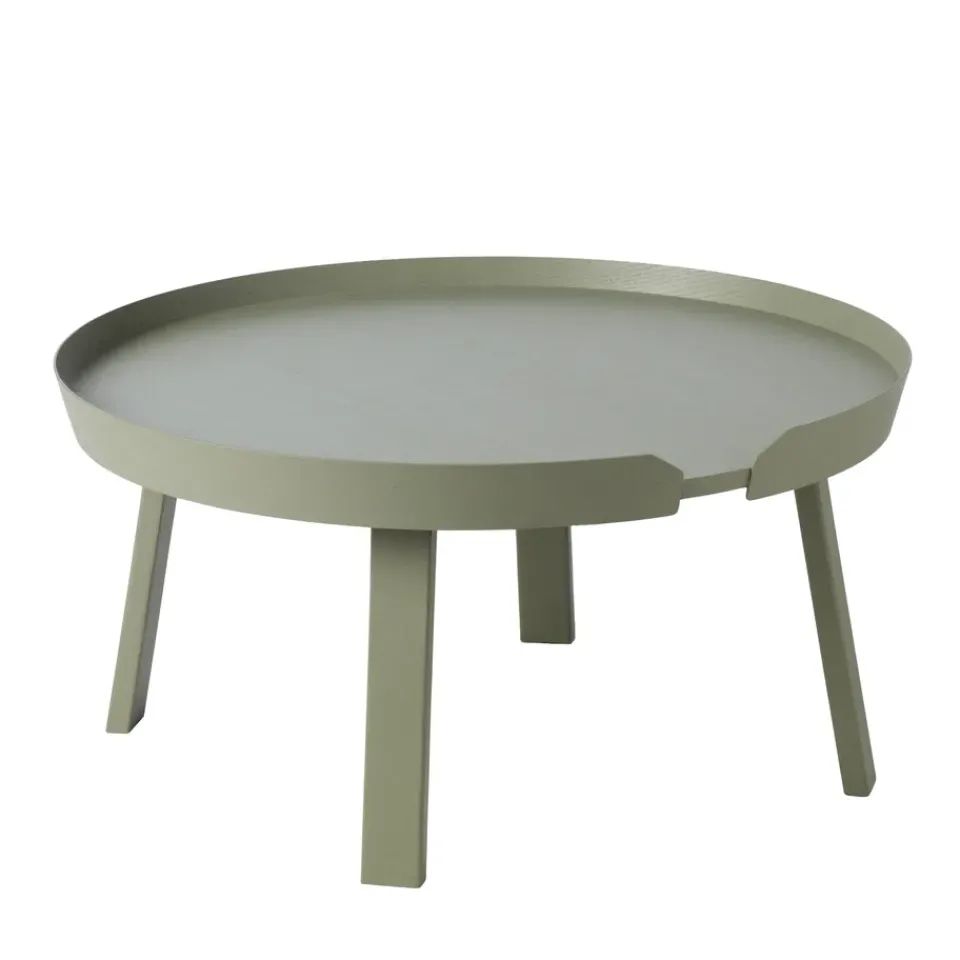 Muuto Coffee Tables*Around table large, Dusty green White