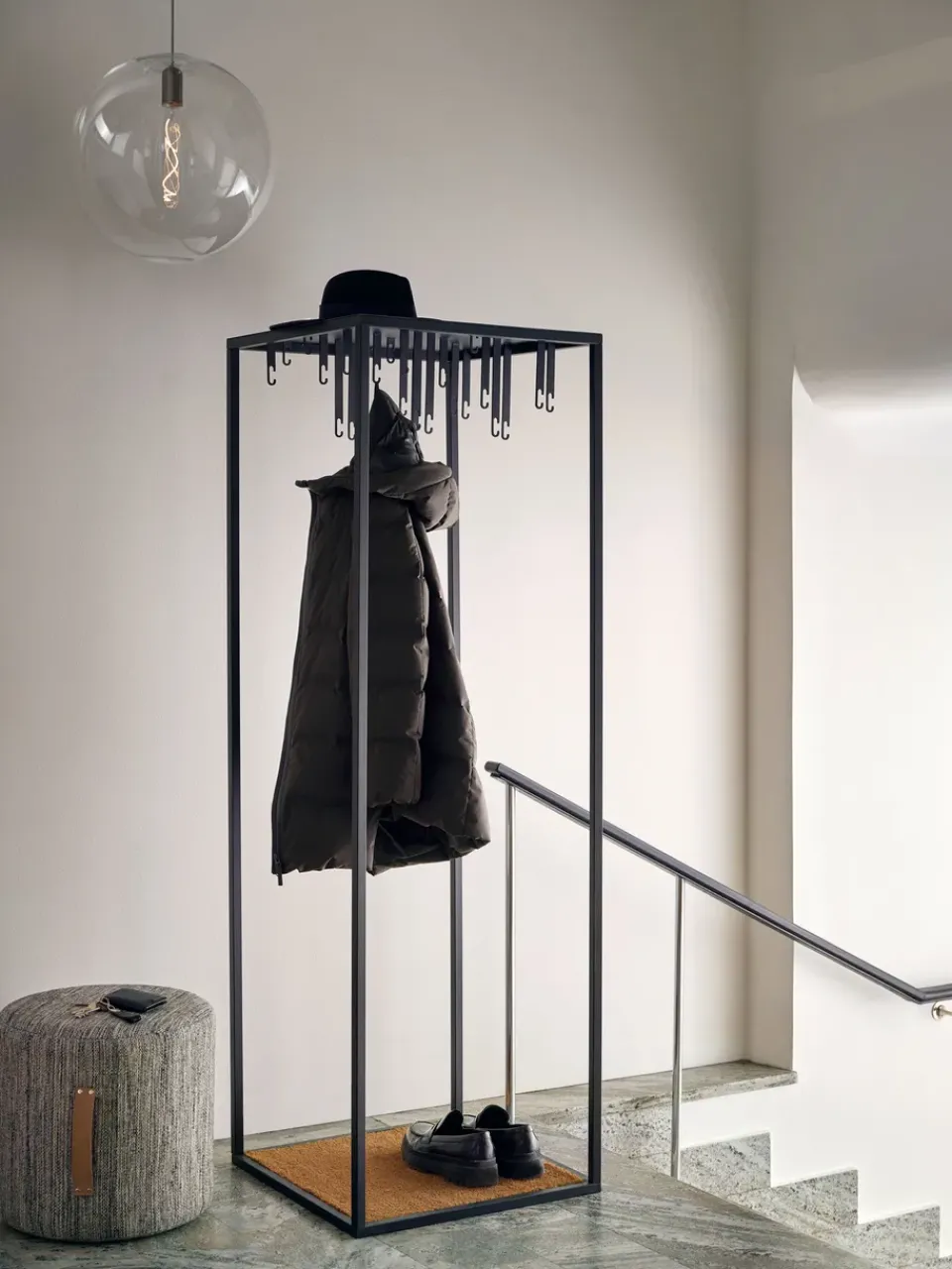 Design House Stockholm Clothes Racks, Coat Stands & Hangers*Ateljé clothes hanger, Black