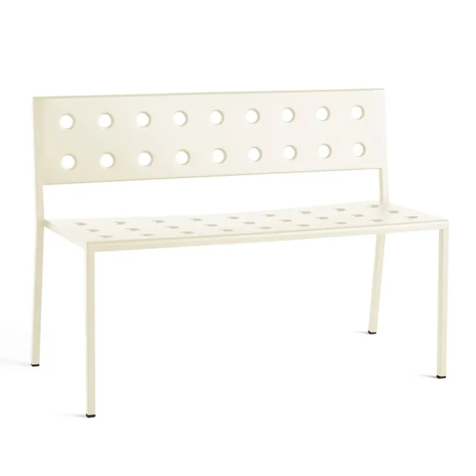 HAY Outdoor Lounge Furniture|Garden Sofas & Garden Benches*Balcony Dining bench 114x52 cm, Chalk Beige