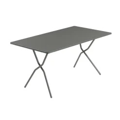 Lafuma Balcony Furniture*Balcony II table, Titane, 140x70 cm Grey