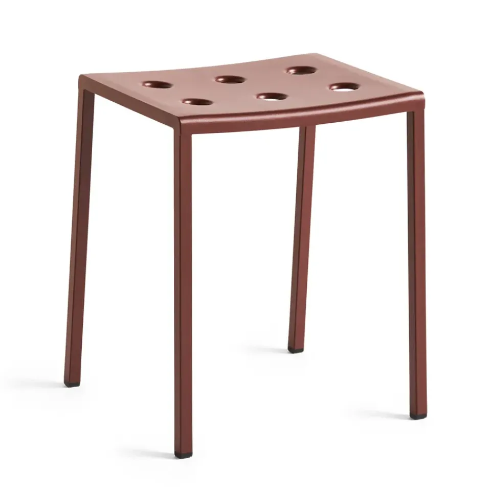 HAY Seating*Balcony stool 46 cm, Iron Red