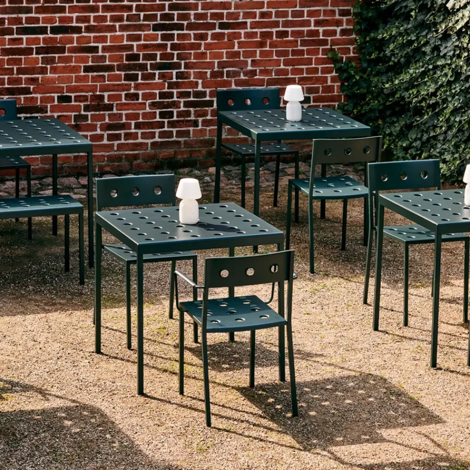 HAY Table For Outdoor Use*Balcony table, Anthracite, 144 cm Grey