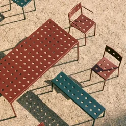 HAY Table For Outdoor Use*Balcony table, Chalk , 190 cm Beige