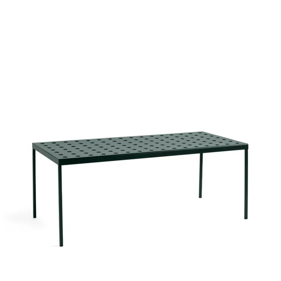 HAY Table For Outdoor Use*Balcony table, Dark forest, 190 cm Green