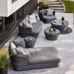 Cane-line Garden Sofas & Garden Benches*Basket daybed, Taupe, weave Beige