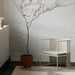 Kristina Dam Studio Armchairs & Footstools*Bauhaus lounge chair, Beige