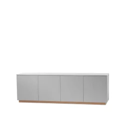 A2 T.V & Media Units|Dressers & Sideboards*Beam side table, Light , base in white oiled oak Grey