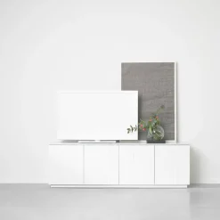 A2 T.V & Media Units|Dressers & Sideboards*Beam side table, Light , base in white oiled oak Grey