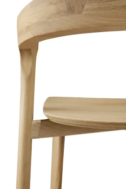 Ethnicraft Bar Stools*Beech bar stool, Lacquered oak, 65 cm Beige