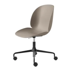 GUBI Office Chairs*Beetle Meeting Chair office chair, New -black Beige