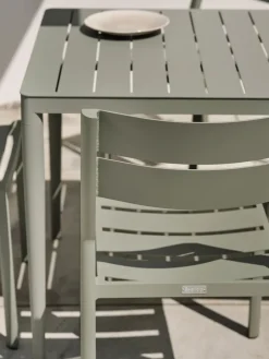 Brafab Table For Outdoor Use*Bigby dining table, Dusty , 195x90 cm Green