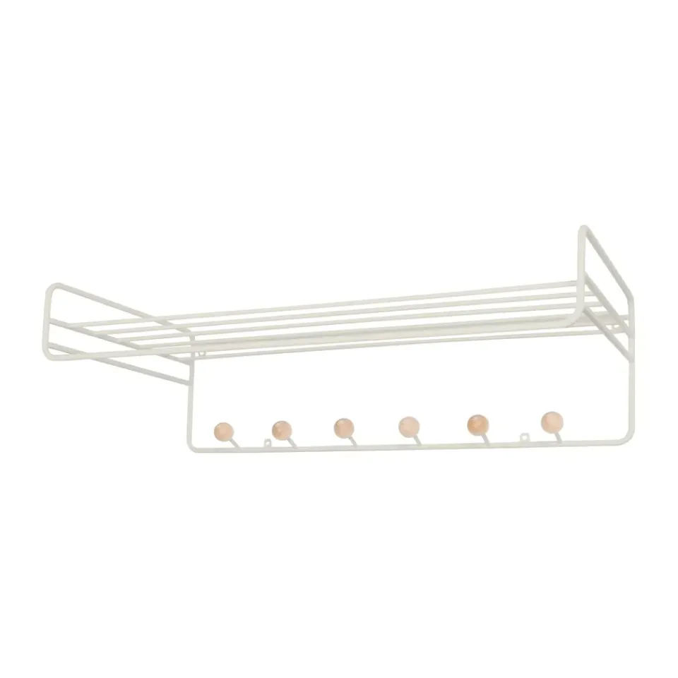 Maze Hat Rack & Hat Shelves*Bill Hat rack hat rack, Greige Grey