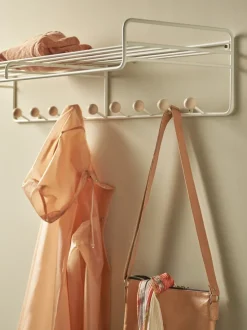 Maze Hat Rack & Hat Shelves*Bill Hat rack L hat rack, White