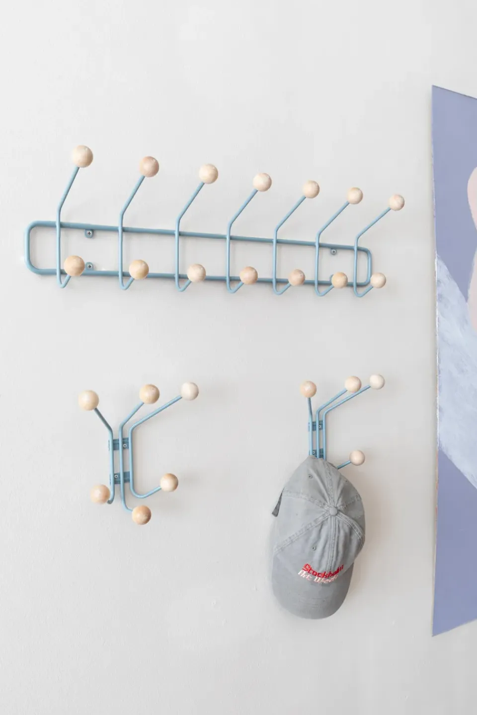 Maze Clothes Racks, Coat Stands & Hangers*Bill Horizontal S, Pigeon Blue