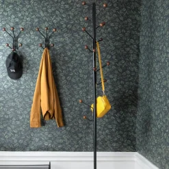 Maze Clothes Racks, Coat Stands & Hangers*Bill XS hanger, black-dark brown BrownBlack