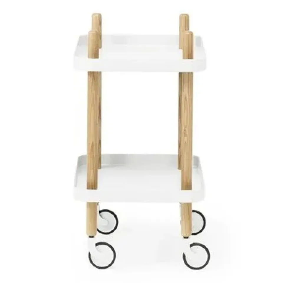 Normann Copenhagen Serving Trolleys*Block table, White
