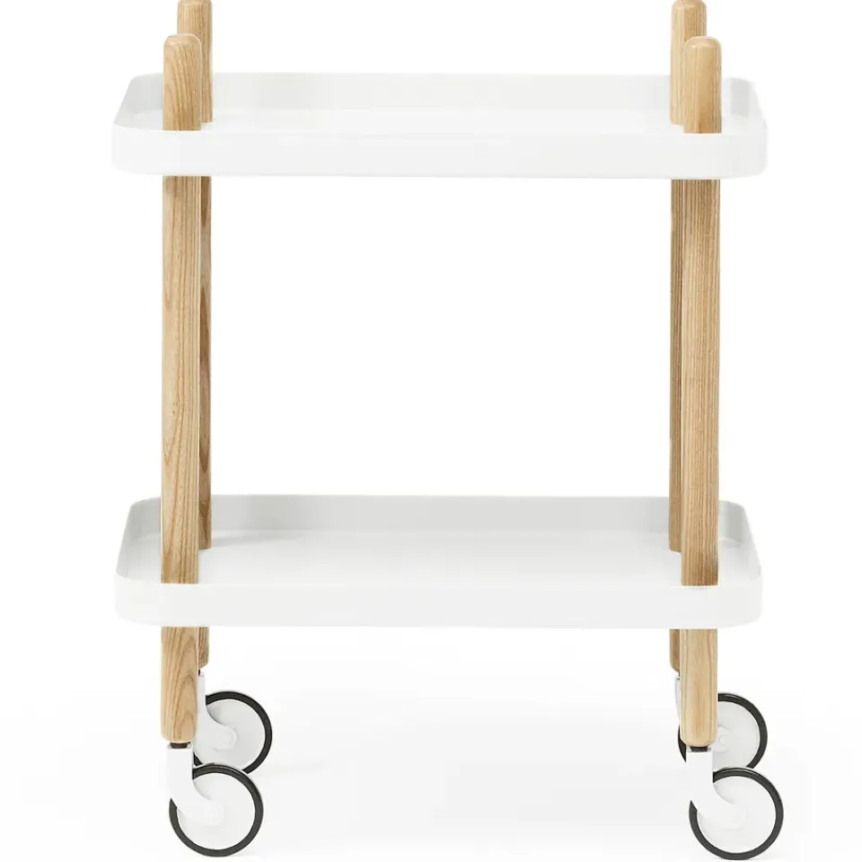 Normann Copenhagen Serving Trolleys*Block table, White