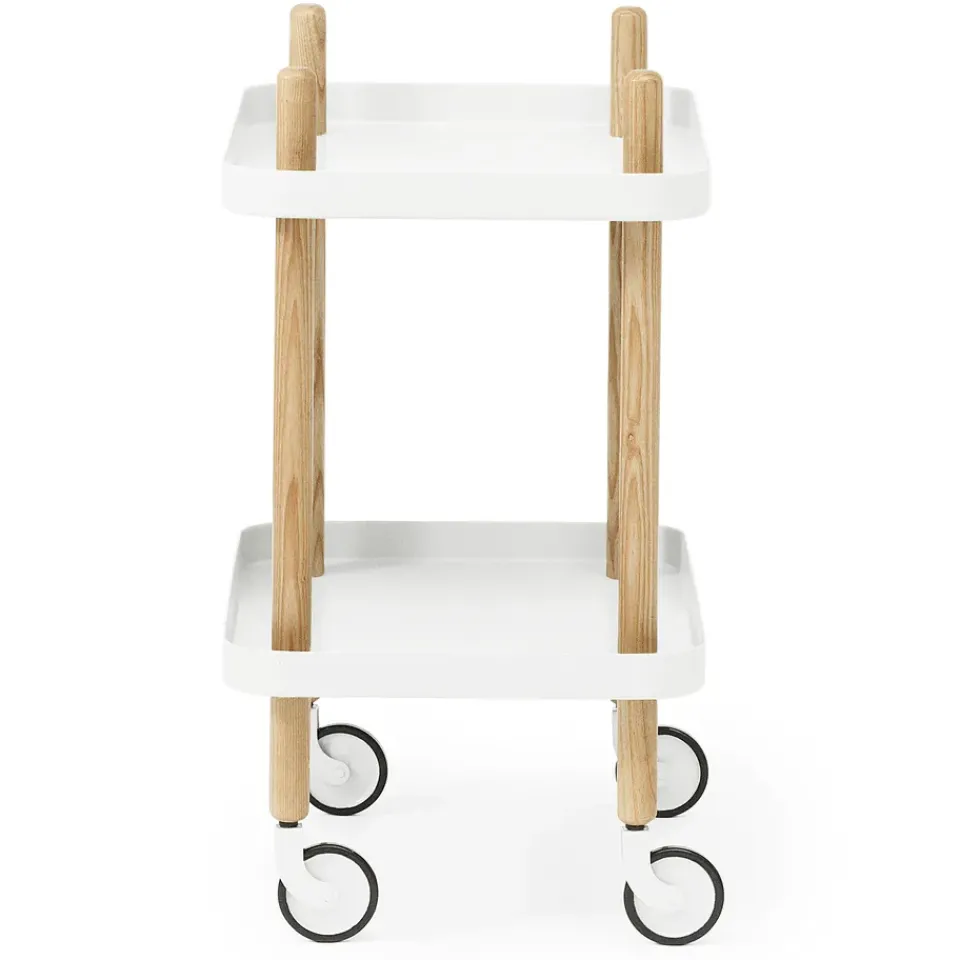 Normann Copenhagen Serving Trolleys*Block table, White