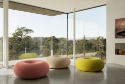 Hem Sitting Poufs*Boa pouf Ø114 cm, Sulfur Yellow