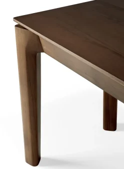 Ethnicraft Benches*Bok bench, Dark stained teak 126 cm Brown