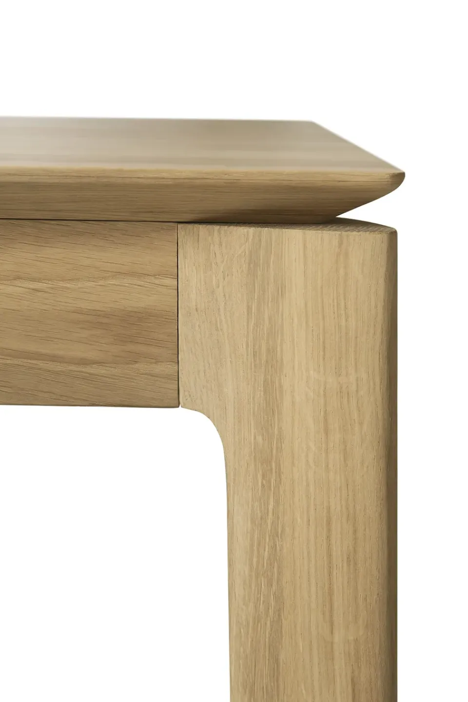 Ethnicraft Dining Tables*Bok dining table 200x95 cm, Hardwax oiled oak Beige