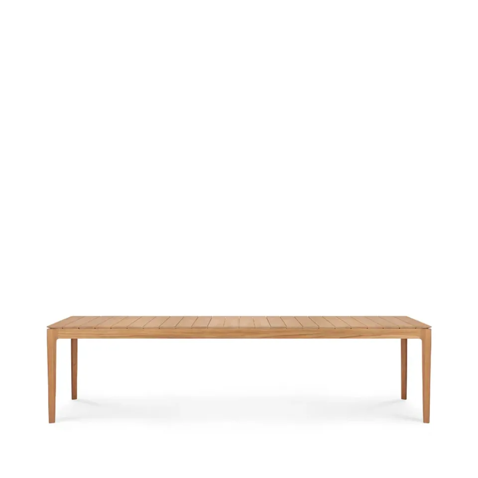 Ethnicraft Table For Outdoor Use*Bok outdoor dining table teak, 300x110 cm Brown