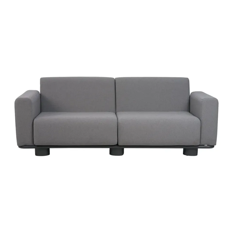 Brafab Garden Sofas & Garden Benches|Balcony Furniture*Bolster sofa, Anthracite-teddy , 2.5-seater Grey